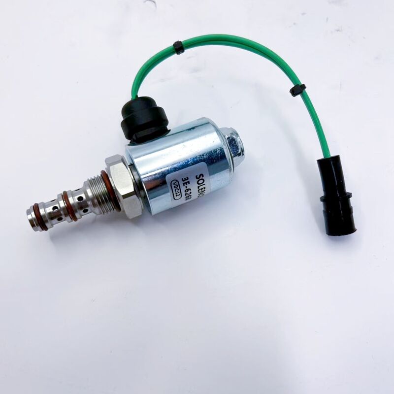 3E-6268 3E6268 12V  24V Solenoid Valve Compatible With CA'T Engine 3114  Telehandler RT100 RT80 Loader E446 446B